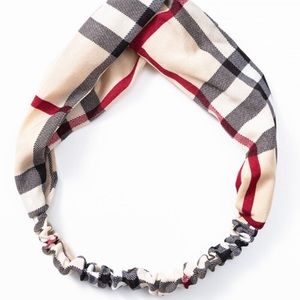 COPY - Burberry print headband❤️